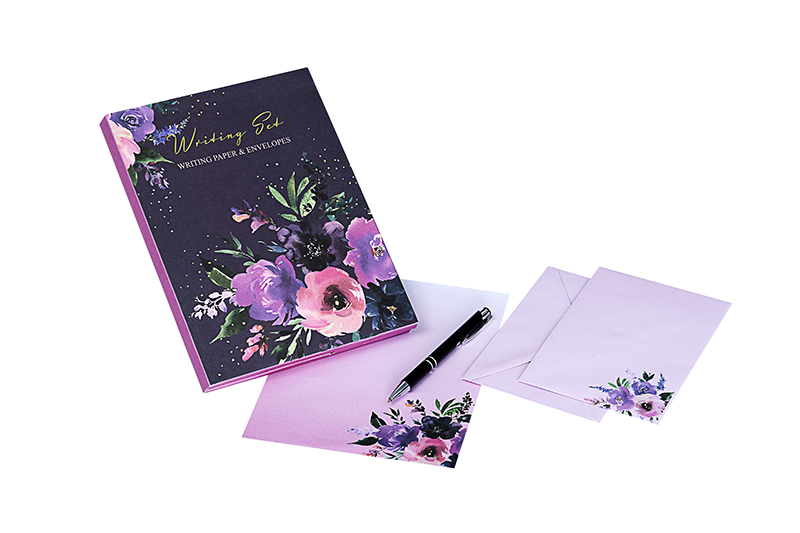 Wild Roses Writing Sets